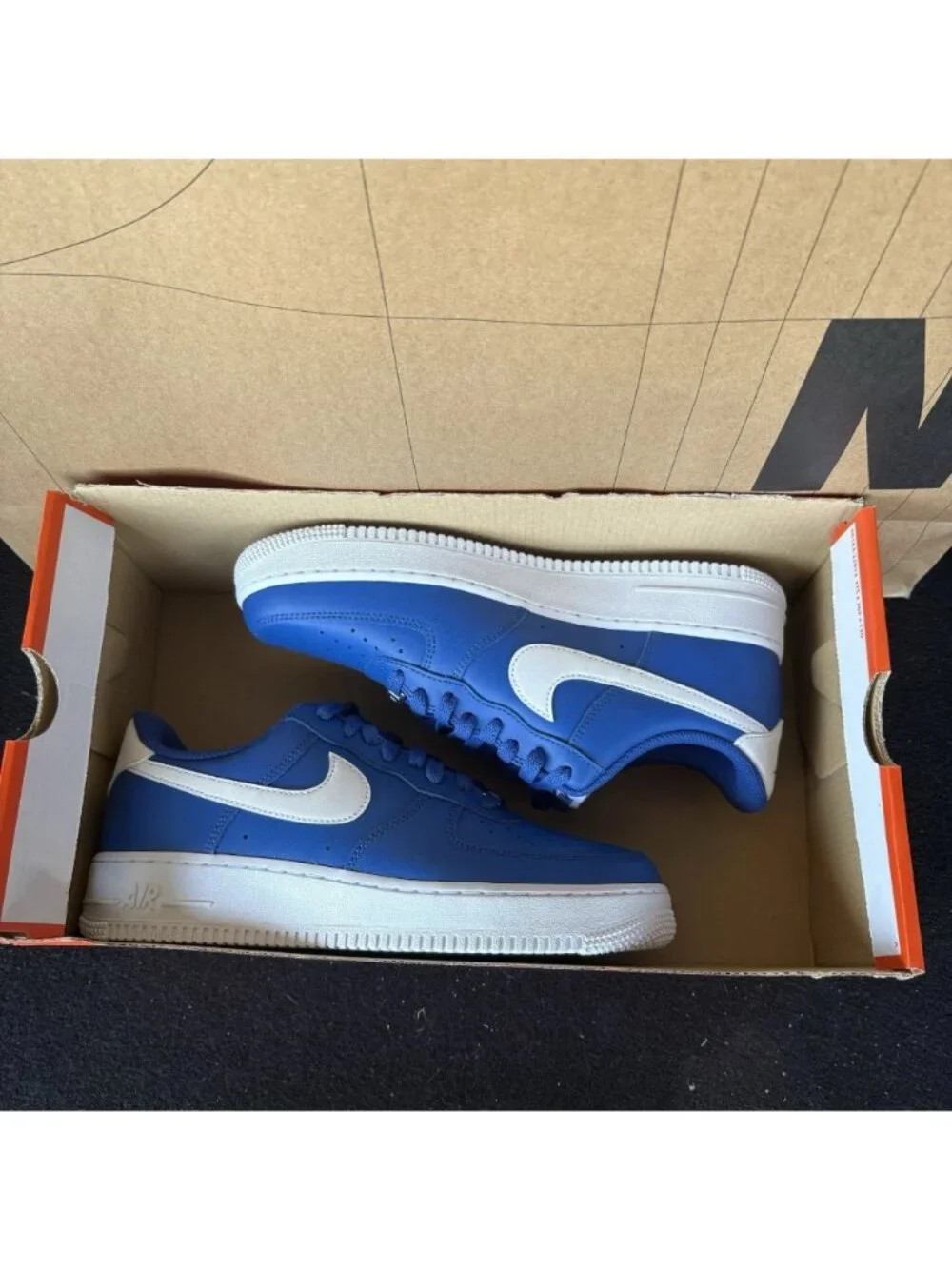 NEW Nike Air Force 1 '07 Low 'College Blue White’ FJ4146-102 Men Size 9